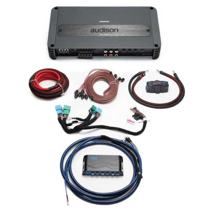 Audison Prima Plug & Play (5-Channel) Amp Bundle Upgrade | '24 - Current JL Wrangler/ '24 - Current JT Gladiator