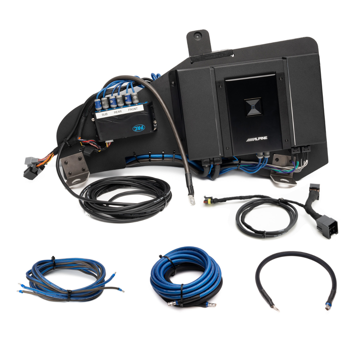 Alpine Status Series Plug & Play Dual Amplifier Bundle (B&O System) | '21 - Current Ford Bronco