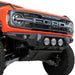 Addictive Desert Designs Ford Bronco Raptor Bomber Front Bumper with Rigid 360 Mounts and Side Cube Light Mounts