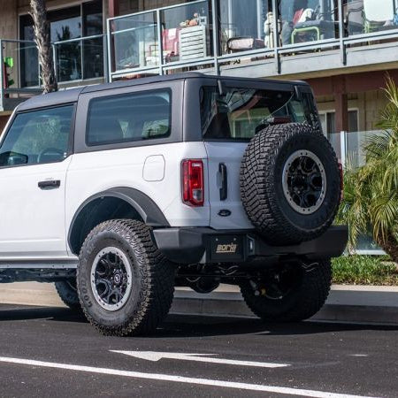 Borla ATAK Axle-Back Exhaust System for 2021-2025 Ford Bronco 2.3L - Bright Chrome Tips