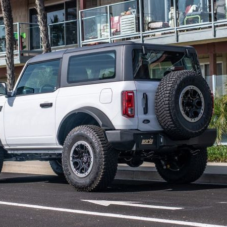 Borla ATAK Axle-Back Exhaust System for 2021-2025 Ford Bronco 2.7L V6 with Bright Chrome Tips