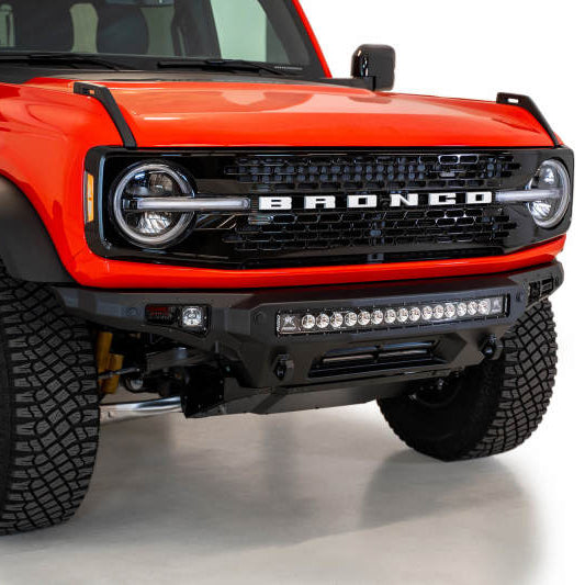 Addictive Desert Designs Stealth Fighter Front Bumper for 2021+ Ford Bronco with Light Bar Mounts