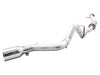 AWE Tuning 0FG Single Rear Exit Exhaust with BashGuard for Ford Bronco (2021-2023) * Chrome Silver Tip