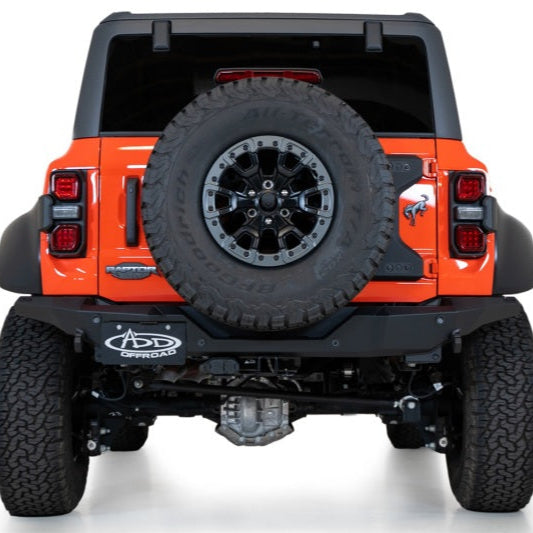 Addictive Desert Designs Rock Fighter Rear Bumper for 2022-2023 Ford Bronco Raptor