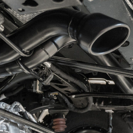 Borla 140934CB ATAK Cat-Back Exhaust System for 2022-2025 Ford Bronco Raptor 3.0L V6 Twin Turbo with Black Coated Tips