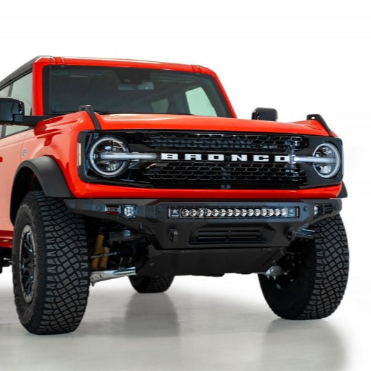 Addictive Desert Designs Stealth Fighter Front Bumper for 2021+ Ford Bronco with Light Bar Mounts