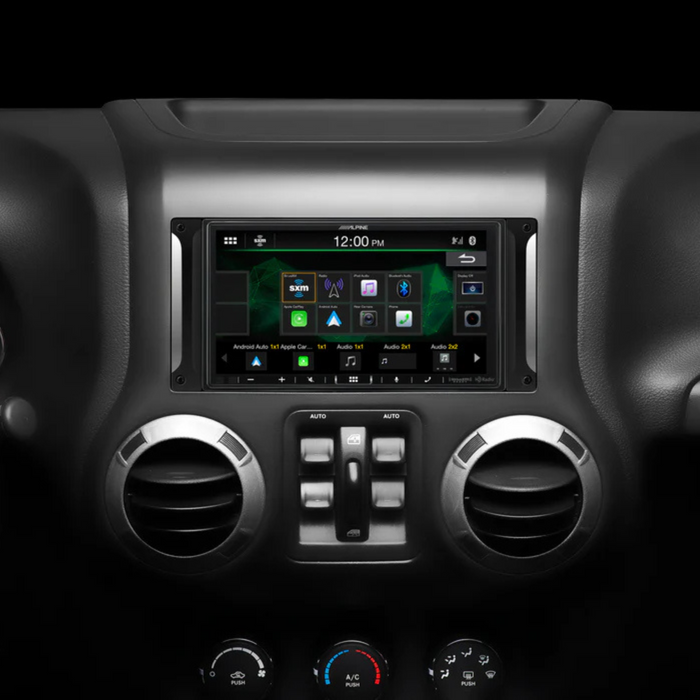 Alpine Restyle I407-WRA-JK 7" Multimedia Receiver | '07-'18 Jeep JK Wranglers