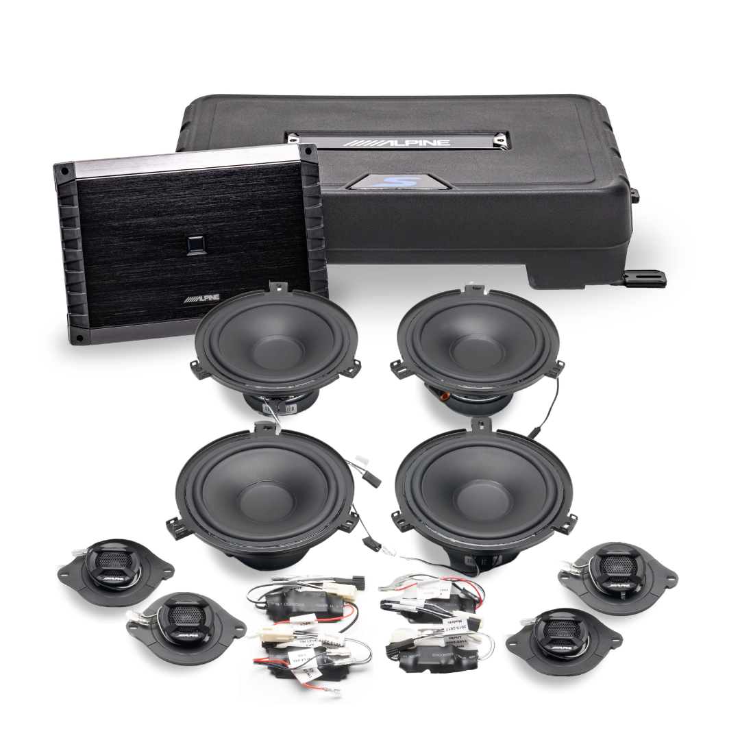 Alpine PWE-S8 Compact 8-Inch Powered Subwoofer System — trailseven.com