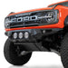 Addictive Desert Designs Ford Bronco Raptor Bomber Front Bumper with Rigid 360 Mounts and Side Cube Light Mounts