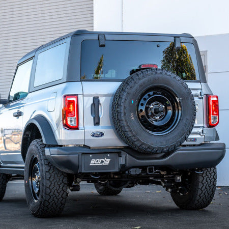 Borla 21-22 Ford Bronco 2.3L S-Type Cat-Back Exhaust System with High Clearance Climber Design