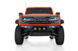 Addictive Desert Designs Ford Bronco Raptor Bomber Front Bumper with Baja Designs LP4 Mounts