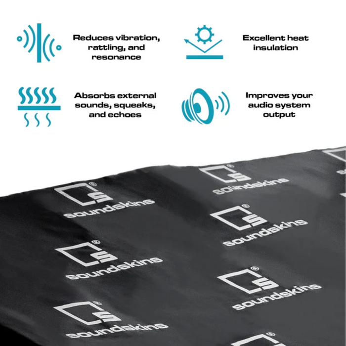 SoundSkins Sound Deadening Kit (SSK-BRONCOTRNK 4-Door) | '21- Current Ford Bronco