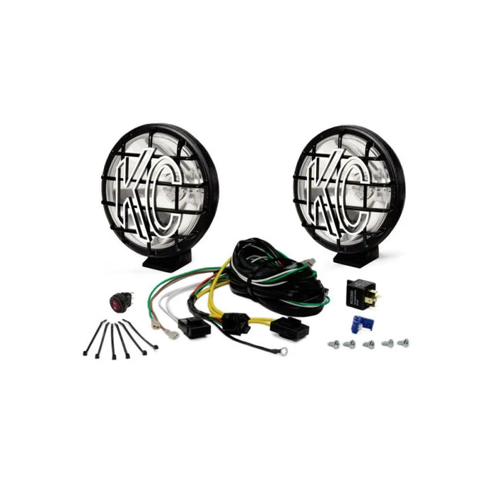 KC Hilites 6" Apollo Pro Halogen Pair Pack System | '21- Current Ford Bronco