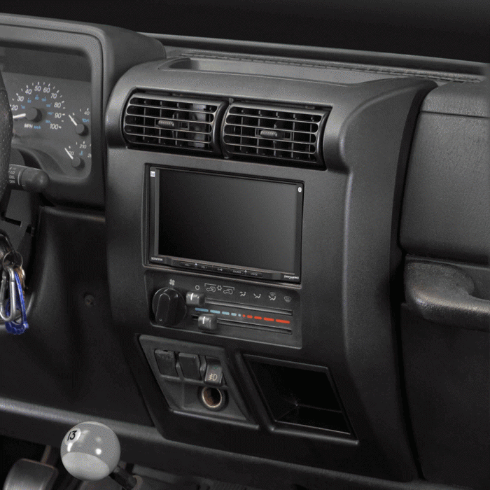 Metra Double DIN Radio Dash Kit 95-6549 | '97- '02 Jeep TJ Wrangler
