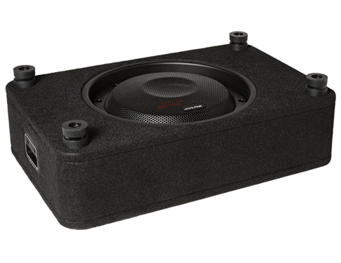 Alpine Single 10” R-Series Shallow Preloaded Subwoofer Enclosure