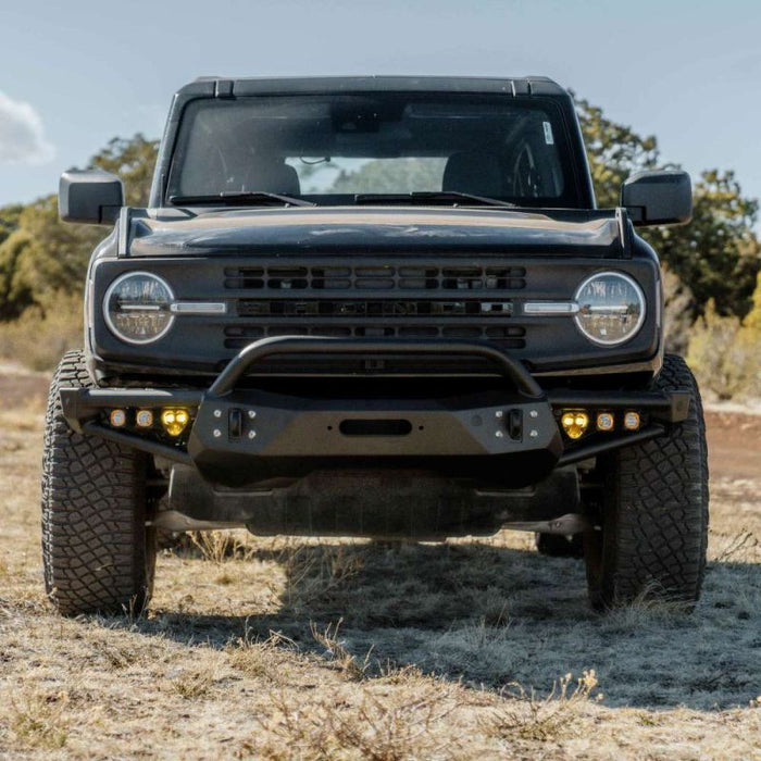 KCHilites Hybrid Front Bumper LED Light Kit - SAE System I '21- Current Ford Bronco