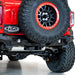 Addictive Desert Designs 21-22 Ford Bronco Bomber Rear Bumper with Cube Light Mounts in Hammer Black