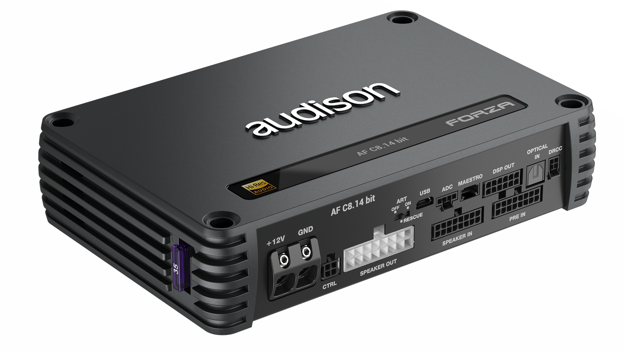 Audison Forza AF C8.14 bit DSP Amplifier
