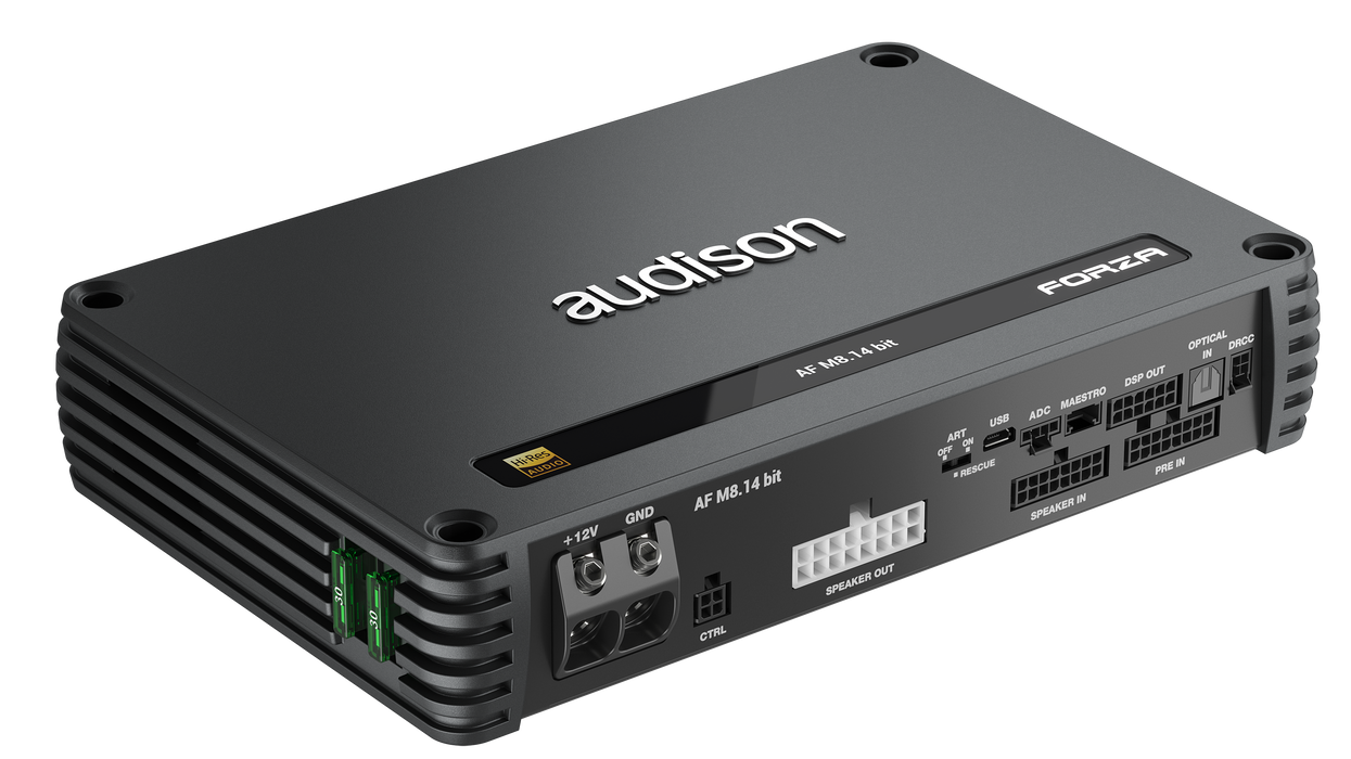 Audison Forza AF M8.14 bit DSP Amplifier