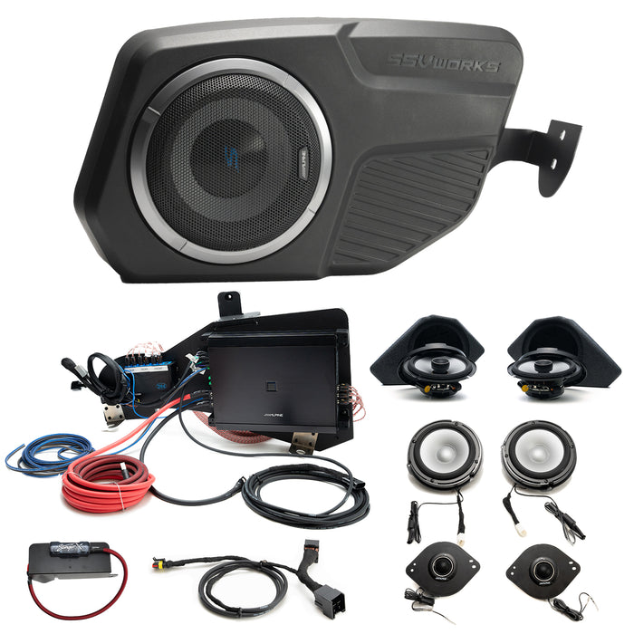 Alpine Plug & Play Full System Bundle Upgrade 4-Door (B&O System) | '21- Current Ford Bronco