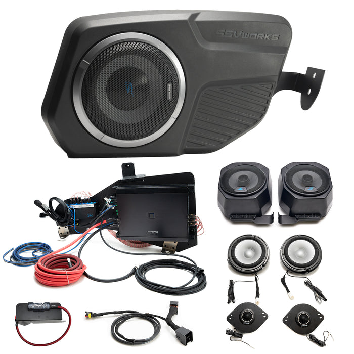 Alpine Plug & Play Full System Bundle Upgrade 4-Door (B&O System) | '21- Current Ford Bronco