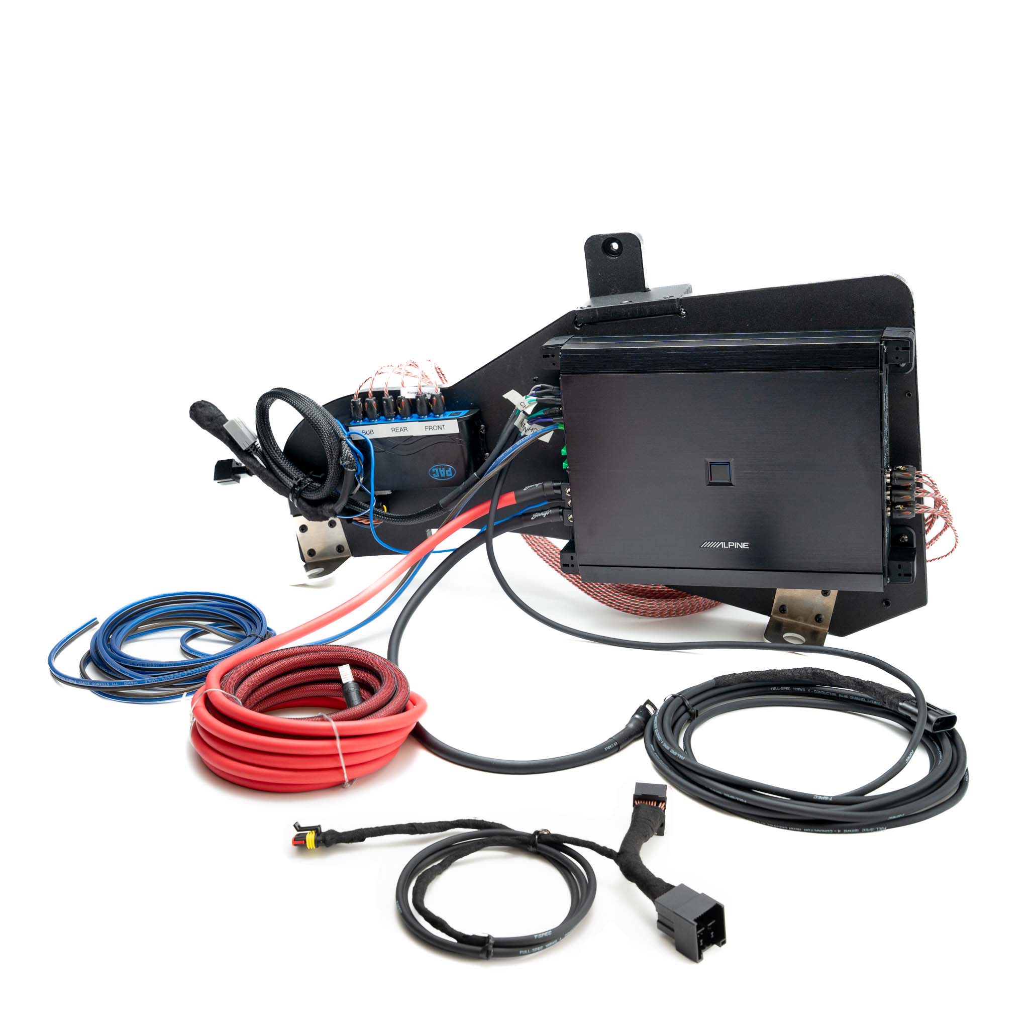 Alpine Plug & Play Amp Kit Bundle Upgrade 2 & 4-Door (B&O System) | '2 ...