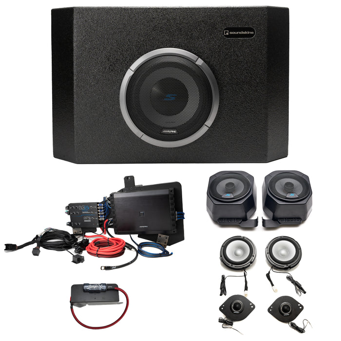 Alpine S- Series Plug & Play Full System Bundle 2 & 4-Door (NON-B&O System) | '21- Current Ford Bronco