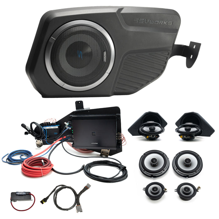 Alpine Plug & Play Full System Bundle Upgrade 4-Door (B&O System) | '21- Current Ford Bronco