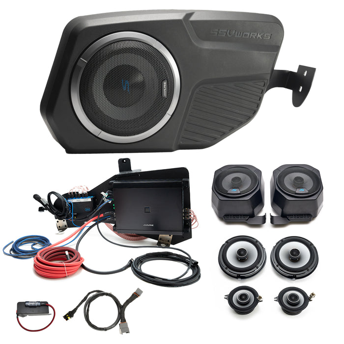 Alpine Plug & Play Full System Bundle Upgrade 4-Door (B&O System) | '21- Current Ford Bronco