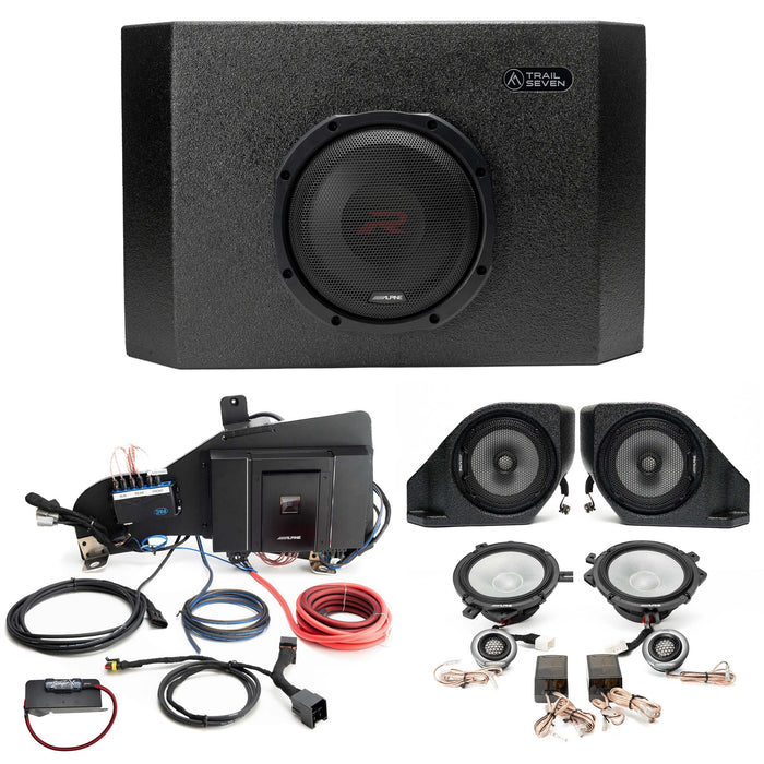 Alpine R-Series Plug & Play Full System Bundle Upgrade 2 & 4-Door (B&O System) | '21- Current Ford Bronco