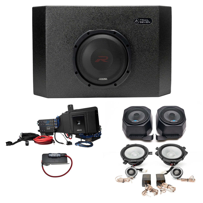 Alpine R- Series Plug & Play Full System Bundle 2 & 4-Door (NON-B&O System) | '21- Current Ford Bronco