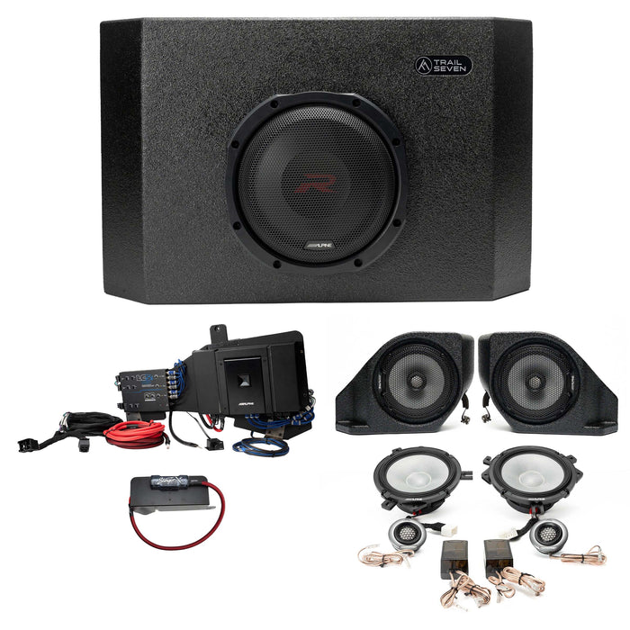 Alpine R- Series Plug & Play Full System Bundle 2 & 4-Door (NON-B&O System) | '21- Current Ford Bronco