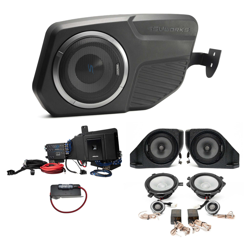 Alpine R- Series Plug & Play Full System Bundle 2 & 4-Door (NON