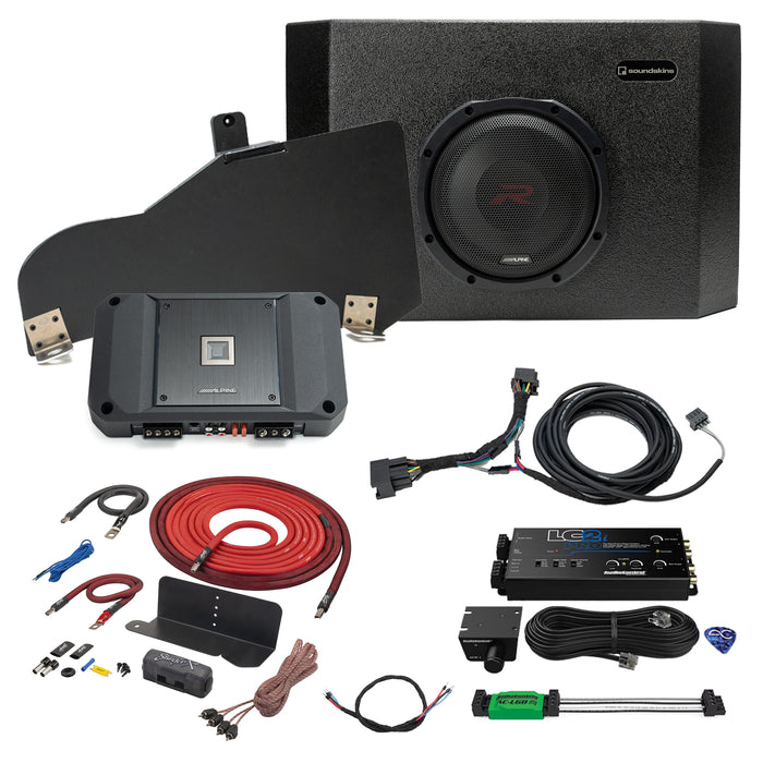 Alpine R Series Plug & Play 12" Tailgate Subwoofer w/ Mono Amp Bundle (NON B&O) | '21- Current Ford Bronco