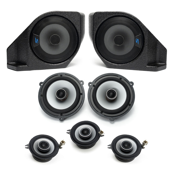 Alpine S Complete Plug & Play Speaker Bundle Upgrade | '21- Current Ford Bronco