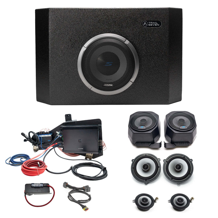 Alpine S-Series Plug & Play Full System Bundle Upgrade 2 & 4-Door (B&O System) | '21- Current Ford Bronco