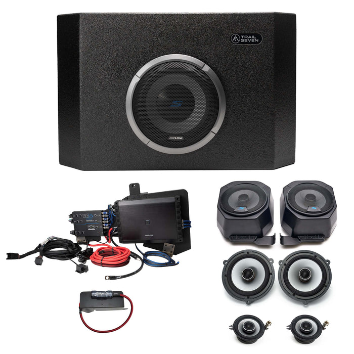 Alpine S- Series Plug & Play Full System Bundle 2 & 4-Door (NON-B&O System) | '21- Current Ford Bronco