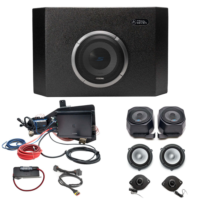 Alpine S-Series Plug & Play Full System Bundle Upgrade 2 & 4-Door (B&O System) | '21- Current Ford Bronco