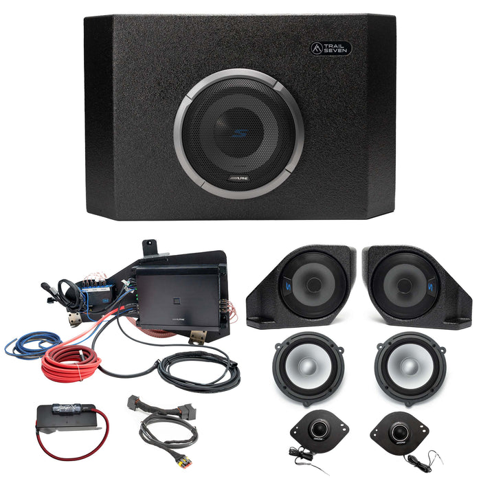 Alpine S-Series Plug & Play Full System Bundle Upgrade 2 & 4-Door (B&O System) | '21- Current Ford Bronco
