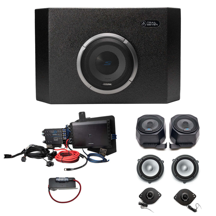 Alpine S- Series Plug & Play Full System Bundle 2 & 4-Door (NON-B&O System) | '21- Current Ford Bronco