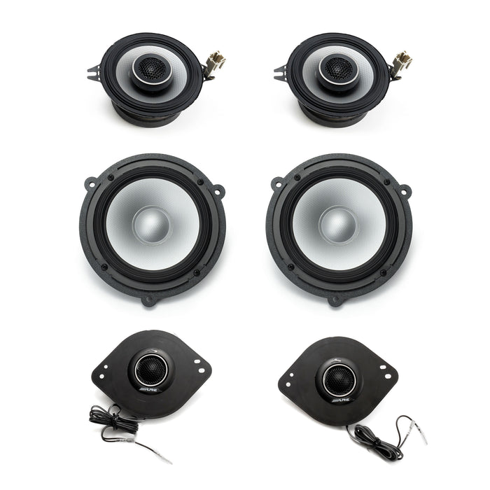 Alpine S Component Complete Plug & Play Speaker Bundle Upgrade | '21- Current Ford Bronco