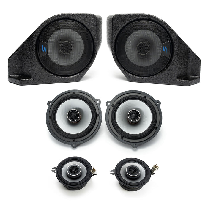 Alpine S Complete Plug & Play Speaker Bundle Upgrade | '21- Current Ford Bronco