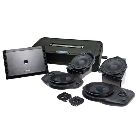 Alpine Plug & Play Full System 5-Channel, 8-Speakers, Sub Bundle