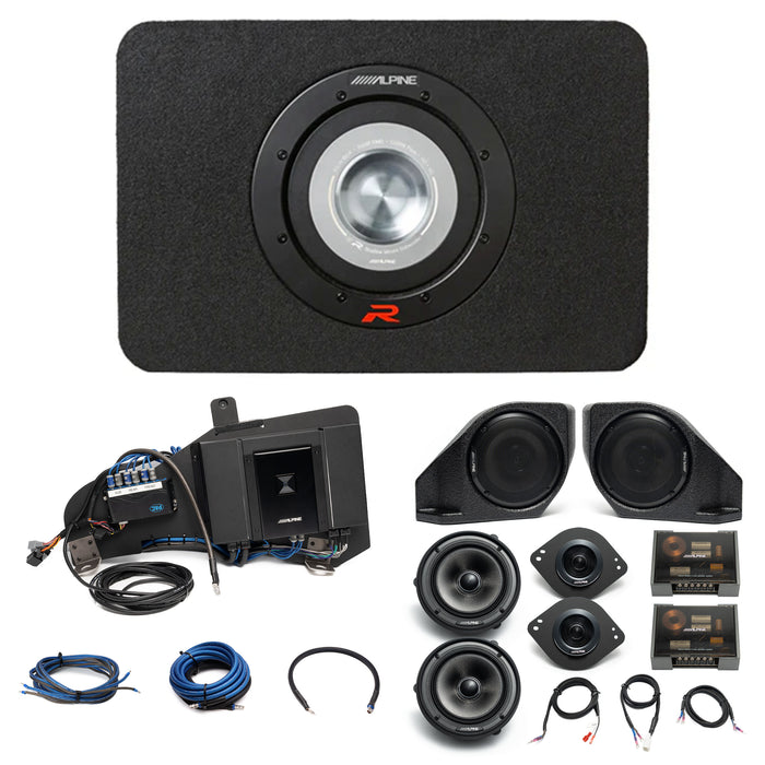 Alpine Status Series Plug & Play Full System Bundle Upgrade (B&O System) | '21 - Current Ford Bronco