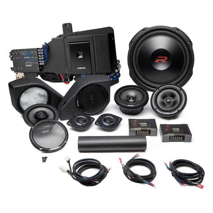 Alpine Status Series Plug & Play Full System Bundle Upgrade (Non-B&O System) | '21- Current Ford Bronco