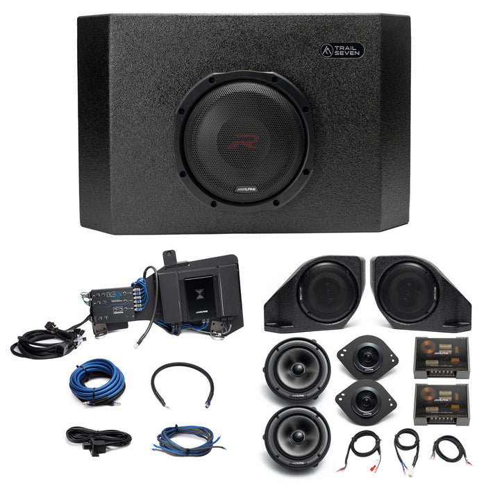 Alpine Status Series Plug & Play Full System Bundle Upgrade (Non-B&O System) | '21- Current Ford Bronco