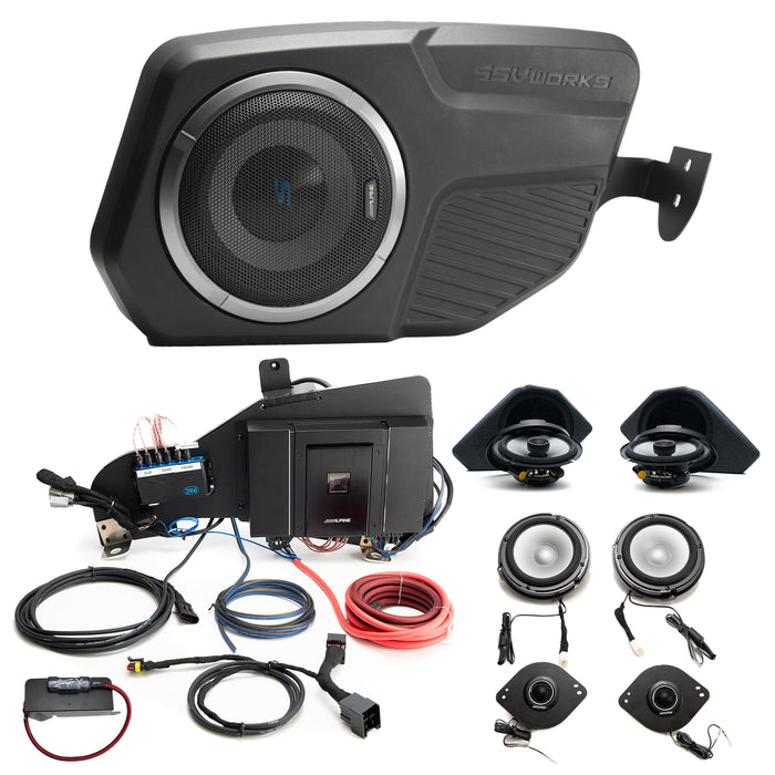 Alpine Plug & Play Full System Bundle Upgrade 4-Door (B&O System) | '21- Current Ford Bronco