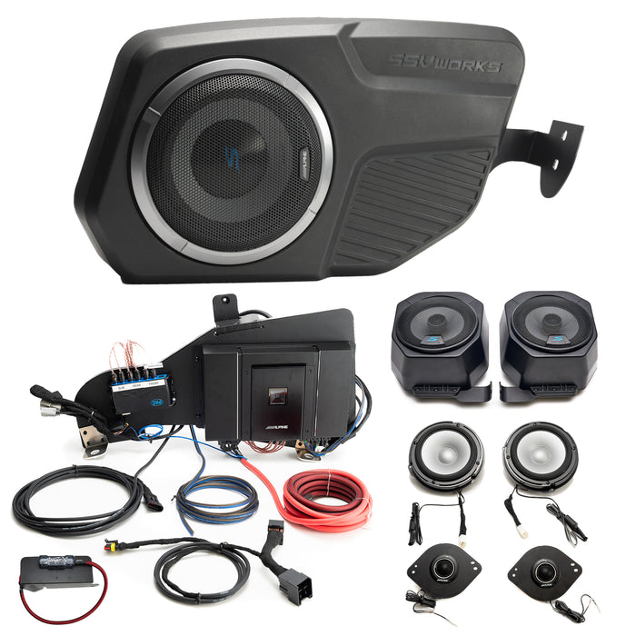 Alpine Plug & Play Full System Bundle Upgrade 4-Door (B&O System) | '21- Current Ford Bronco