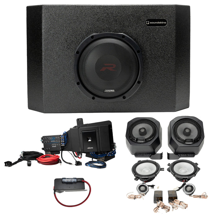 Alpine R- Series Plug & Play Full System Bundle 2 & 4-Door (NON-B&O System) | '21- Current Ford Bronco