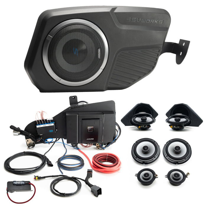 Alpine Plug & Play Full System Bundle Upgrade 4-Door (B&O System) | '21- Current Ford Bronco